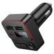 ОЗУ с FM-модулятором BOROFONE BC60 Hero 35W(1A1C) car BT FM transmitter Black