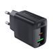 Сетевое зарядное устройство для ACEFAST A78 PD20W GaN (USB-A+USB-C) charger Black