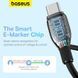 Кабель Baseus Pudding Series Fast Charging Cable Type-C to Type-C 100W 1.2m Cluster Black
