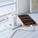 Мережевий зарядний пристрій з кабелем BOROFONE BA109A Star single port PD40W charger set (C to C) (EU) White