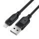 Кабель ACEFAST C16-02 TPU charging data cable USB-A to L Black