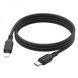 Кабель HOCO X90 Cool silicone PD обеспечивает data cable для iP Black