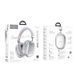 Беспроводные накладные наушники HOCO W35 Max Auspicious ANC noise reduction BT headphones Silver