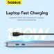 Кабель Baseus Pudding Series Fast Charging Cable Type-C to Type-C 100W 1.2m Cluster Black