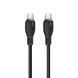 Кабель Baseus Pudding Series Fast Charging Cable Type-C to Type-C 100W 1.2m Cluster Black