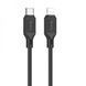 Кабель HOCO X90 Cool silicone PD обеспечивает data cable для iP Black