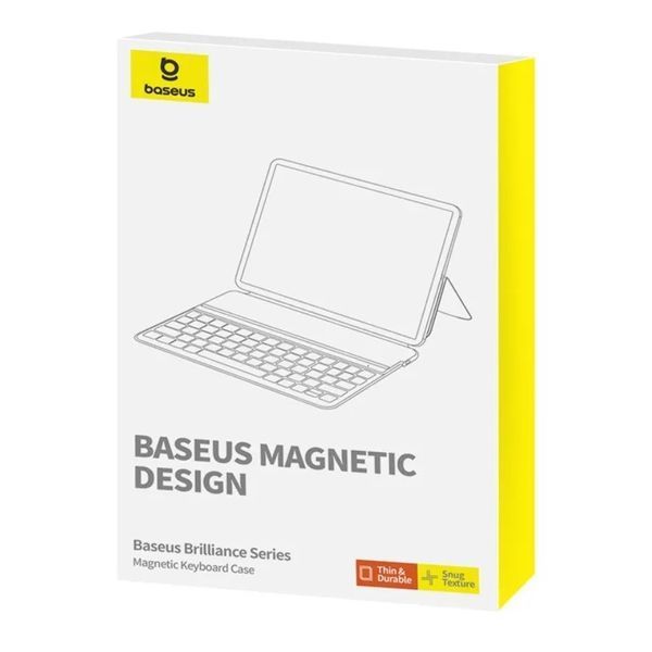 Клавиатура Baseus Brilliance Series Magnetic Keyboard Case для Pad Mini 6 8.3&Prime; Cluster Black (с Simple Series Type-C Cable)