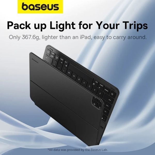 Клавиатура Baseus Brilliance Series Magnetic Keyboard Case для Pad Mini 6 8.3&Prime; Cluster Black (с Simple Series Type-C Cable)