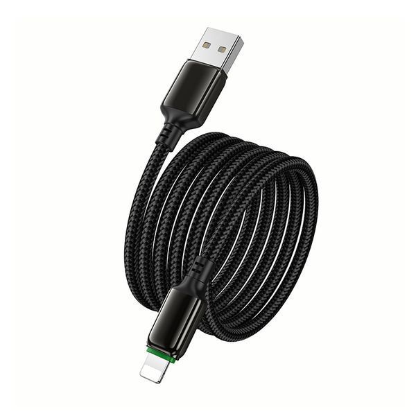 Кабель HOCO X127 Exceed charging data cable iP Black