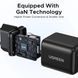 Сетевое зарядное устройство с кабелем UGREEN X517 25W USB-C GaN Fast Charger Set EU+1M CC Cable black