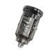 Автомобильное зарядное устройство HOCO Z53A Vision PD30W+QC3.0 car charger Transparent Black