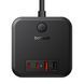 Мережевий зарядний пристрій Baseus PowerCombo Cube Power Strip 3AC+2U+2C 30W 1.5m EU Cluster Black