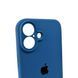 Чохол для смартфона Silicone Full Case AA Camera Protect for Apple iPhone 16 38,Surf Blue