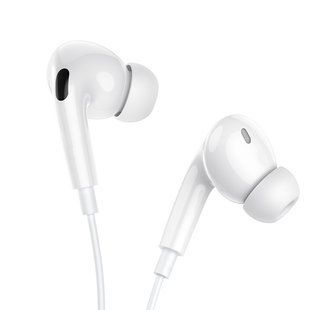 Навушники дротові BOROFONE BM100 Pro (Type-C) White