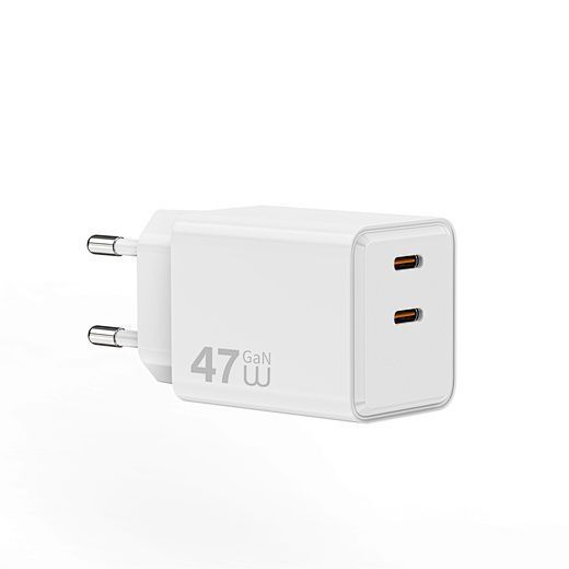 Мережевий зарядний пристрій WIWU Cube 67W 2C+A GaN Fast Charger Wi-G026 EU White