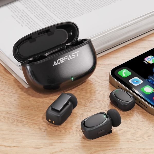 Беспроводная микрофонная система ACEFAST R2 dual-mic (Type-C) Black