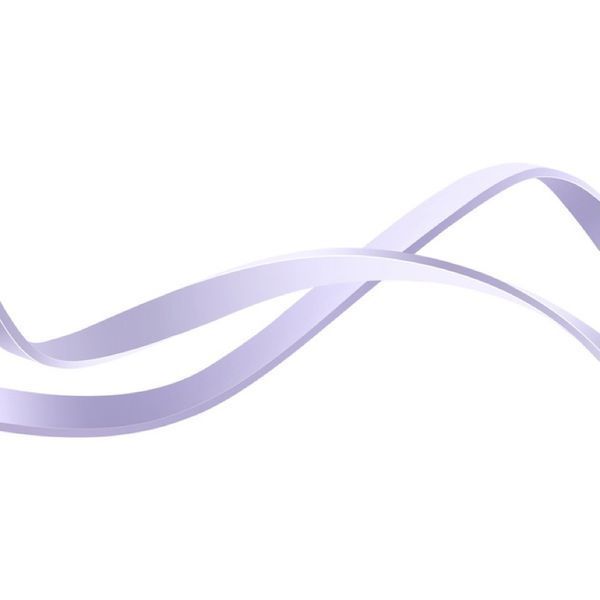 Кабель Baseus Bright Mirror 2 Series Retractable 3-in-1 Fast Charging Data Cable Type-C to M+L+C 100W 1.1m Purple