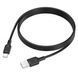 Кабель BOROFONE BX113 Lenny silicone charging data cable Type-C(L=1M) Black