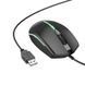 Мышь BOROFONE BG10 Soaring game luminous wired mouse Black