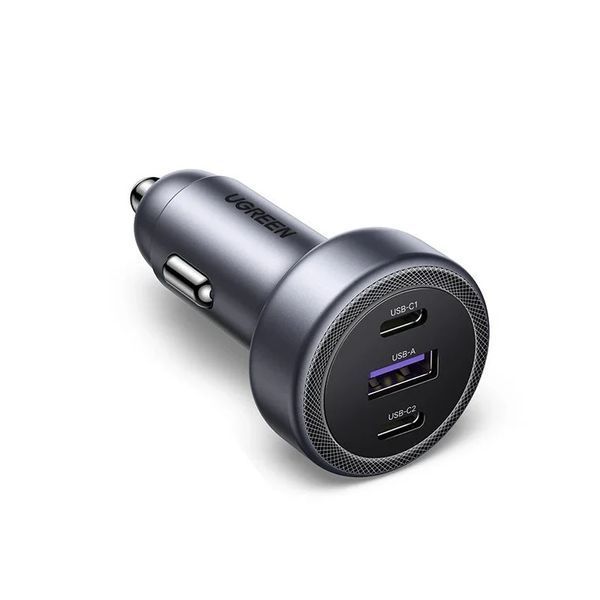 Автомобільний зарядний пристрій UGREEN EC307 30W 3-Port Fast Car Charger