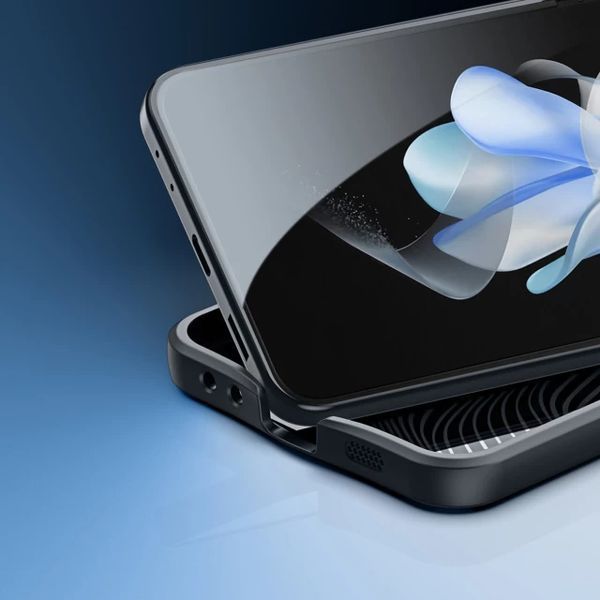 Чехол для смартфона DUX DUCIS Aimo для Samsung Flip 5 Black
