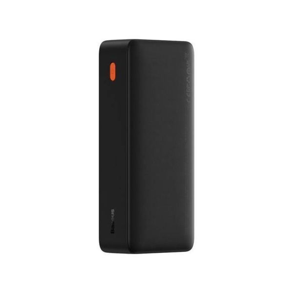 Зовнішній акумулятор Baseus Airpow Fast Charge Power Bank 20000mAh 20W Cluster Black (With Simple Series Containing universal USB to Type-C 50cm)