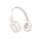 Бездротові накладні навушники HOCO W46 Charm BT headset Milky White