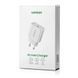 Мережевий зарядний пристрій UGREEN CD137 Fast Charging Power Adapter with PD 20W EU (White) (UGR-60450)