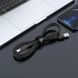 Кабель ACEFAST C2-02 USB to iP 2.4A, 1.2m, silicone, zinc connectors, Black