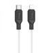 Кабель HOCO X90 Cool silicone PD обеспечивает data cable для iP White