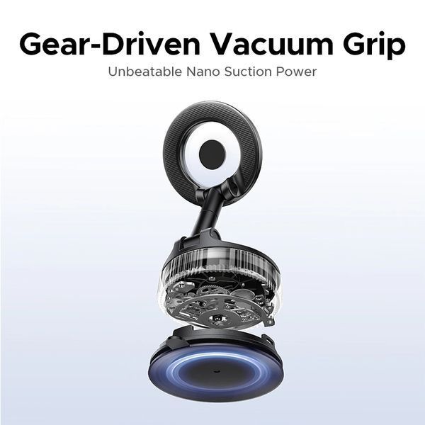 Автодержатель для телефона UGREEN LP970 Suction Cup Magnetic Phone Mount