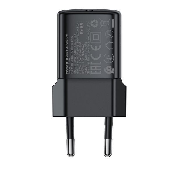 Сетевое зарядное устройство для ACEFAST A118 PD30W mini GaN USB-C fast charger
