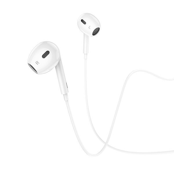 Наушники проводные HOCO M1 Max (Lightning) White