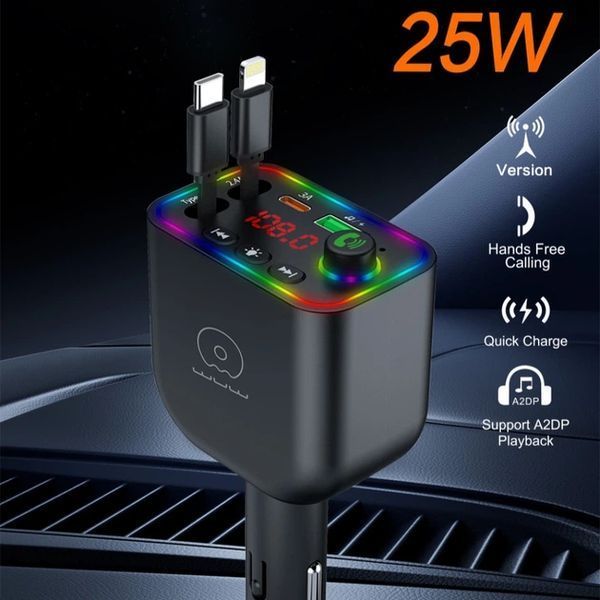 ОЗУ с FM-модулятором WUW-C237 black