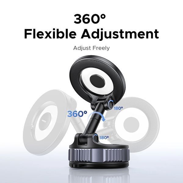 Автодержатель для телефона UGREEN LP970 Suction Cup Magnetic Phone Mount