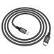 Кабель HOCO X14 Type-C to iP 3A, 20W, 1m, nylon, алюминиевые подключения, Black