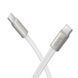 Кабель HOCO X125 Exceso 60W скачать data cable C to C White