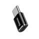 Адаптер Baseus Micro Female To Type-C Male Adapter Converter Black