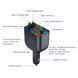 ОЗУ с FM-модулятором WUW-C237 black