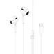 Наушники проводные HOCO M1 Max (Lightning) White