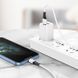 Кабель BOROFONE BX79 USB to iP 2.4A, 1m, silicone, silicone connectors, White
