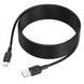 Кабель BOROFONE BX113 Lenny silicone charging data cable Type-C(L=3M) Black