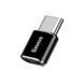 Адаптер Baseus Micro Female To Type-C Male Adapter Converter Black