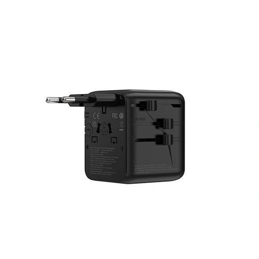 Мережевий фільтр WIWU 25W Warrior GaN Universal Adapter 2C1A Wi-UA011 Black
