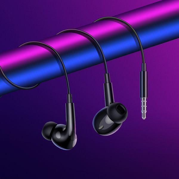 Наушники проводные BOROFONE BM100 Pro (3.5mm) Black