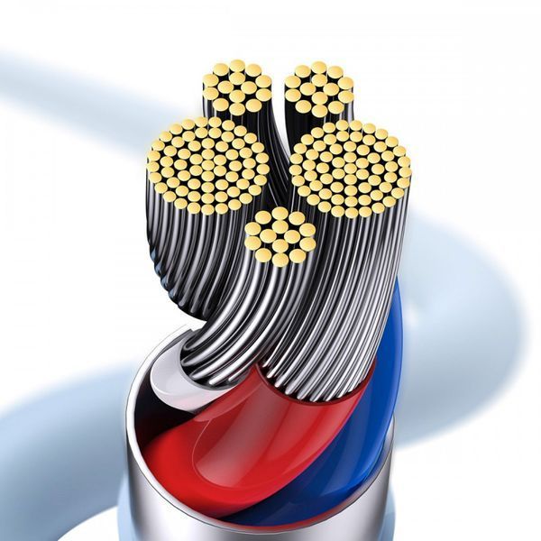 Кабель Baseus Jelly Liquid Silica Gel Fast Charging Data Cable Type-C to iP 20W 2m Blue