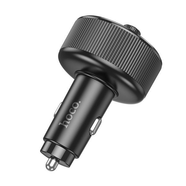 ОЗУ с FM-модулятором HOCO E82 Guerrero PD30W+QC3.0 car BT FM transmitter Black