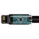 Кабель Baseus Tungsten Gold Fast Charging Data Cable USB to iP 2.4A 1m Black