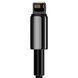 Кабель Baseus Tungsten Gold Fast Charging Data Cable USB to iP 2.4A 1m Black
