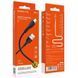 Кабель BOROFONE BX51 USB to iP 2.4A,1m, PVC, PVC connectors, Black